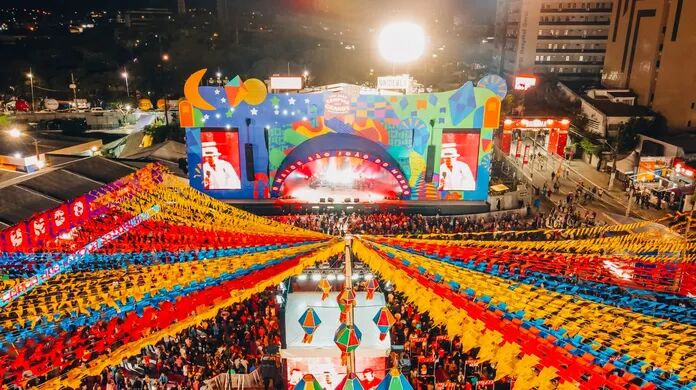 São João em Campina Grande, na Paraíba. Foto: Divulgação
