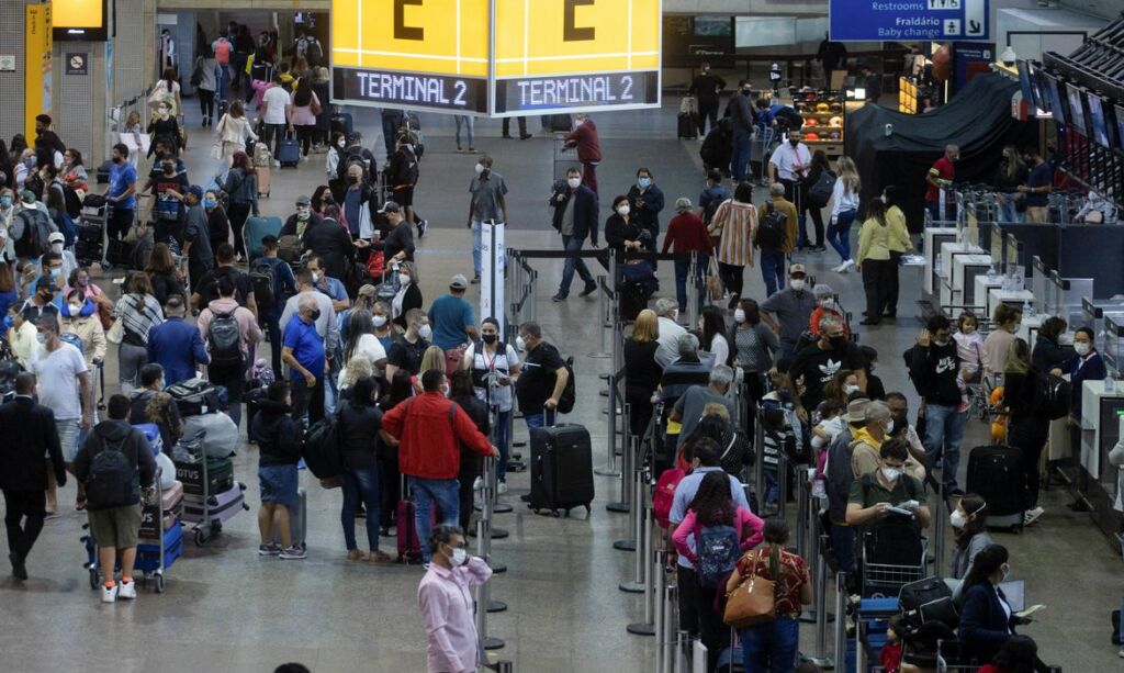 Greve em aeroportos